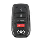 Toyota Camry 2025 Chave Remota Inteligente Genuína 3+1 Botões 314,35/312,11 MHz 8990H-AQ010