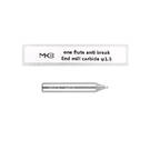 Fresa de extremo de carburo tipo BW6015B - φ1,5xD6x40Lx1F