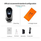 LCD EN700 Smart Key PKE System For All Keyless Car Mercedes Benz Style Silver Color | MK3 -| thumbnail