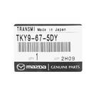 New Mazda CX-8 2018 Genuine / OEM Smart Remote Key 3 Buttons 315MHz OEM Part Number: TKY9-67-5DY - FCC ID: WAZSKE13D01 | Emirates Keys -| thumbnail