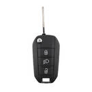 New Aftermarket Peugeot Flip Remote Key Shell 3 Buttons Light HU83 Blade for Xhorse XEPG00EN PCB High Quality Best Price | Emirates Keys -| thumbnail