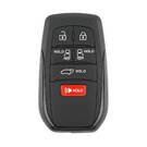 Toyota Sienna 2021 Chave Remota Inteligente 5+1 Botões 312,11/314,35 MHz 8990H-08010 / 8990H-08011 / 8990H-08012