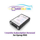 GromCalcTool 1 months Subscription Renewal  for Gprog