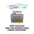 GromCalcTool 0151 Module Geely SRS Infineon XC23xx Canbus Crash Reset