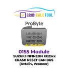 GromCalcTool 0155 Module SUZUKI INFINEON XC23xx CRASH RESET CAN BUS (Avtoliv, Veoneer)