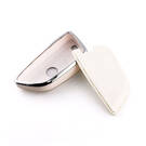 New Aftermarket Nano High Quality Cover For BMW Remote Key 4 Button White Color Silver Frame BMW-B11Y4 | Emirates Keys -| thumbnail