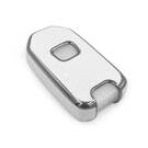 New Aftermarket Nano High Quality Cover For Honda Remote Key 3 Button White Color Silver Frame HD-B11Y3 | Emirates Keys -| thumbnail