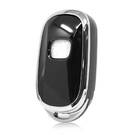 Nano Cover For Honda Remote Key 5 Button Black Color Silver Frame HD-G11Y5 | MK3 -| thumbnail