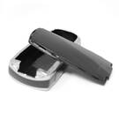 New Aftermarket Nano High Quality Cover For Volkswagen Remote Key 3 Button Black Color Silver Frame VW-C11Y | Emirates Keys -| thumbnail