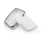 New Aftermarket Nano High Quality Cover For Volkswagen Remote Key 3 Button White Color Silver Frame VW-D11Y3 | Emirates Keys -| thumbnail