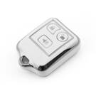 New Aftermarket Nano High Quality Cover For Ford Remote Key 3 Button White Color Silver Frame Ford-M11Y3 | Emirates Keys -| thumbnail