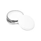 New Aftermarket Nano High Quality Cover For Smart Remote Key 3 Button White Color Silver Frame SMT-A11Y | Emirates Keys -| thumbnail