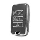 Nano High Quality Cover For Land Rover Remote Key 5 Button Black Color Silver Frame LR-B11Y