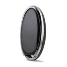 Чехол Nano для дистанционного ключа Nissan с 3 кнопками, черный цвет, серебристая рамка NS-A11Y3A | MK3 -| thumbnail