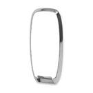 Нано-чехол для дистанционного ключа Nissan с 3 кнопками, белый цвет, серебристая рамка NS-C11Y3A | MK3 -| thumbnail