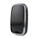 Cover Nano per chiave telecomando Hyundai a 4 pulsanti, colore nero, cornice argentata HY-G11Y4 | MK3 -| thumbnail
