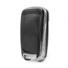 Nano Cover For Chevrolet Remote Key 4 Button Black Color Silver Frame CRL-A11Y4 | MK3 -| thumbnail