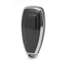 Nano Cover For Ford Remote Key 3 Button Black Color Silver Frame Ford-D11Y | MK3 -| thumbnail