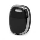 Nano Cover For Renault Remote Key 1 Button Black Color Silver Frame RN-E11Y | MK3 -| thumbnail