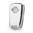 Nano Cover For Opel Remote Key 2 Button White Color Silver Frame OPEL-A11Y | MK3 -| thumbnail
