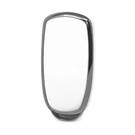 Nanocubierta para mando a distancia Chery de 4 botones, color blanco, marco plateado, CR-C11Y | MK3 -| thumbnail