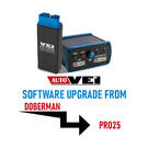 AutoVei Software Upgrade from DOBERMAN to PRO25