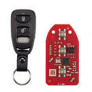 New Xhorse VVDI Key Tool VVDI2 Wire Remote Key 3+1 Button Hyundai Medal Type XKHY21EN 2nd Generation ( New Version of XKHY01EN ) | Emirates Keys -| thumbnail