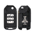 New Aftermarket Honda Modified Flip Remote Key Shell 3 Buttons With Blade High Quality Best Price | Emirates Keys -| thumbnail