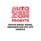 وحدة إيقاف تشغيل DTC SCR من ProByte Doyan Diesel Diesel MD1CE878