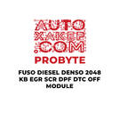 وحدة ProByte Fuso Diesel Denso 2048 kb EGR SCR DPF DTC OFF