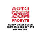 Module de désactivation du DPF EGR ProByte pour Honda Diesel Bosch EDC17CP50