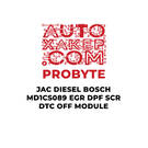 ProByte JAC Dizel Bosch MD1CS089 EGR DPF SCR DTC KAPALI Modülü