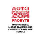ProByte Yutong Dizel Motorola/Cummins CM2150E SCR DTC KAPALI Modülü