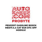 ProByte Peugeot Gasoline Bosch MED17.4.4 CAT EGR DTC OFF Module