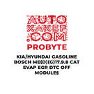 ProByte KIA / Hyundai Gasoline Bosch ME(D)(G)17.9.8 CAT EVAP EGR DTC off Module