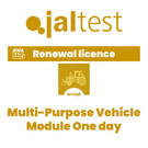 Jaltest 29095 Multi-Purpose Vehicle Module - Activation of licence of use - One day