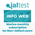 Jaltest 70604028 INFO Web. Marine monthly subscription for Non-Jaltest users