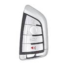 Chiave telecomando intelligente BMW CAS4 tipo modificato 4 pulsanti 433 MHz PCF7945P Transponder