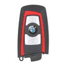 Chiave telecomando intelligente originale BMW FEM a 3 pulsanti 434,63 MHz, colore rosso