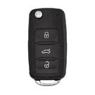 Volkswagen  Jetta 2017 Flip Remote Key UDS Proximity Type 3+1 Button 315MHz 5K0 837 202 BJ