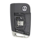 Volkswagen VW Golf MQB 2015 Flip Remote Key 3+1 Buttons 315MHz OEM Part Number: 5G0 959 753 BE Transponder ID: Megamos Crypto 128-bits AES - ID88 -| thumbnail