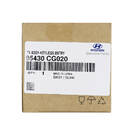 Nuova chiave telecomando a conchiglia originale/OEM Hyundai Staria 2022 a 3 pulsanti 433 MHz Numero parte OEM: 95430-CG020 - ID FCC: RKE-4F40 | Emirates Keys -| thumbnail