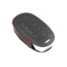 New Aftermarket Leather Case For Hyundai Smart Remote Key 4 Buttons HY-X High Quality Best Price | Emirates Keys -| thumbnail