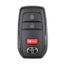 Toyota Corolla Cross 2022-2025 Chave Remota Inteligente Genuína 2+1 Botões 312.11/314.35MHz 8990H-0A010 / 8990H-12560 / 8990H-0A011 / 8990H-12561