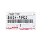 Clé télécommande intelligente d'origine Lexus LX600 2022, 3+1 boutons, 312,11/314,35 MHz. Référence OEM : 8990H-7802 - ID FCC : HYQ14FLC | Emirates Keys -| thumbnail