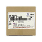 Nuova chiave telecomando intelligente originale/OEM Hyundai Santa Fe 2023 6+1 pulsanti 433 MHz Numero parte OEM: 95440-S1660 - ID FCC: TQ8-FOB-4F28 | Emirates Keys -| thumbnail