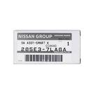 Новый Nissan X-trail 2023, оригинальный/OEM, дистанционный смарт-ключ, 4 кнопки, 433 МГц, OEM-номер детали: 285E3-7LA6A S180146122 | Ключи Эмирейтс -| thumbnail