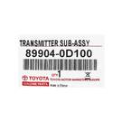 New Toyota Yaris 2014 Genuine/OEM Smart Remote Key 2 Buttons 433MHz Manufacturer Part Number: 89904-0D100 | Emirates Keys -| thumbnail