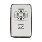 Toyota Smart Remote Key 5 Botões Porta deslizante 312 MHz Prata Capa PCB 271451-6221