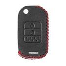 Funda de cuero para Honda Flip Remote Key 2 Botones | mk3 -| thumbnail